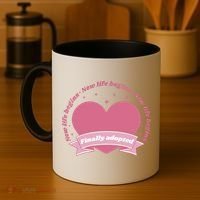 Finally Adopted New Life Begins Coffee Mug thumb 4