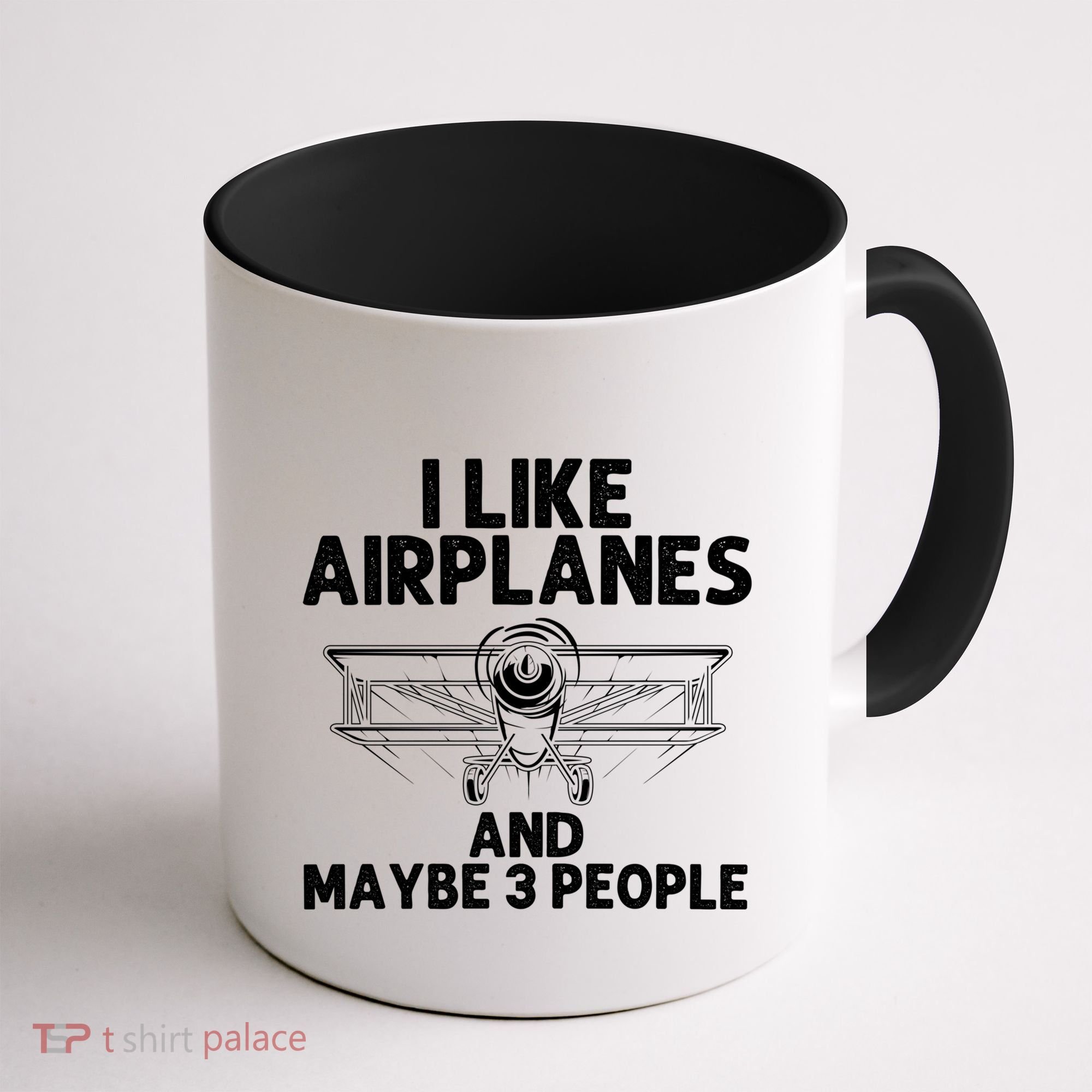 Funny Airplane Novelty Plane Aviation Pilot Gift Coffee Mug
