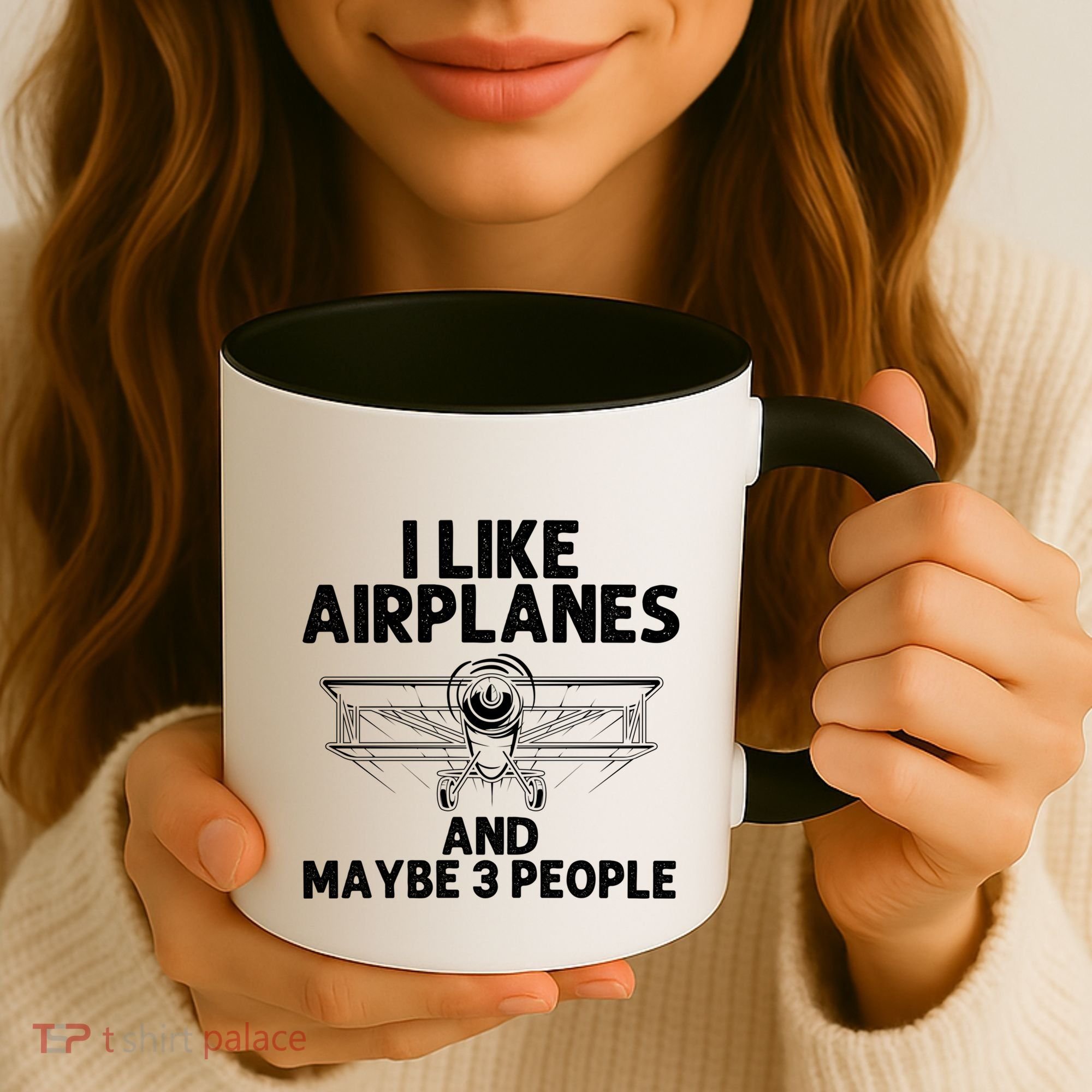 Funny Airplane Novelty Plane Aviation Pilot Gift Coffee Mug