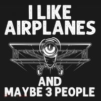 Funny Airplane Novelty Plane Aviation Pilot Gift Women's Hoodie thumb 2