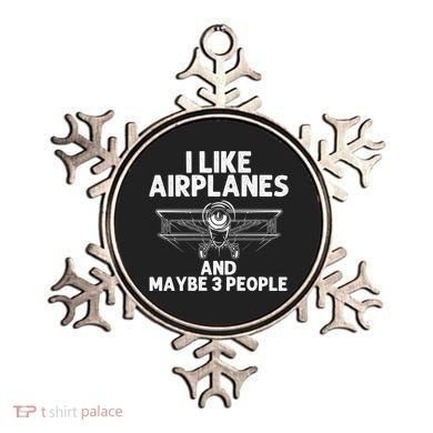 Funny Airplane Novelty Plane Aviation Pilot Gift Ornament