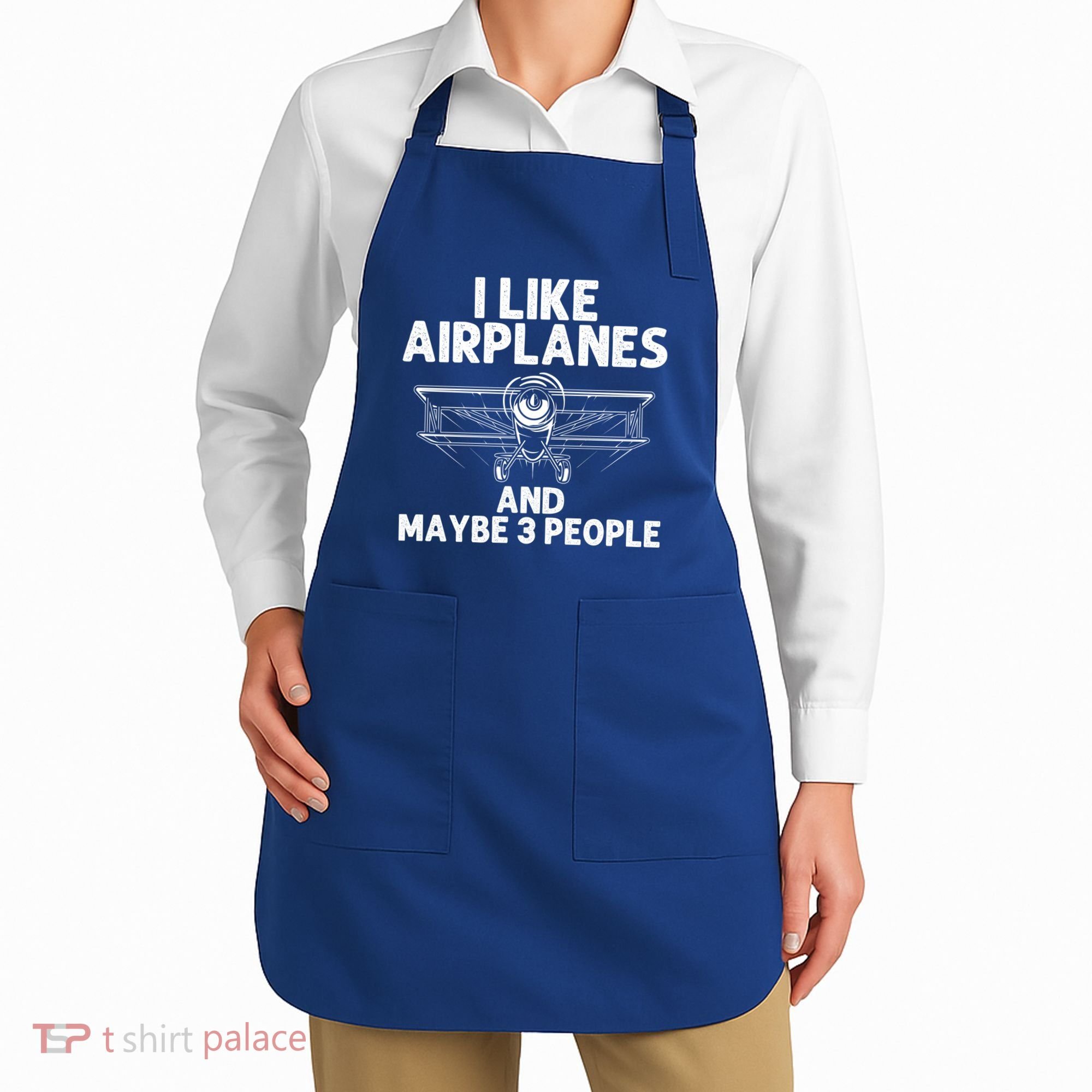 Funny Airplane Novelty Plane Aviation Pilot Gift Apron