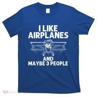 Funny Airplane Novelty Plane Aviation Pilot Gift T-Shirt thumb 0