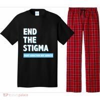 Fight Addiction Not Addicts End The Stigma Awareness Gift Pajama Set thumb 0