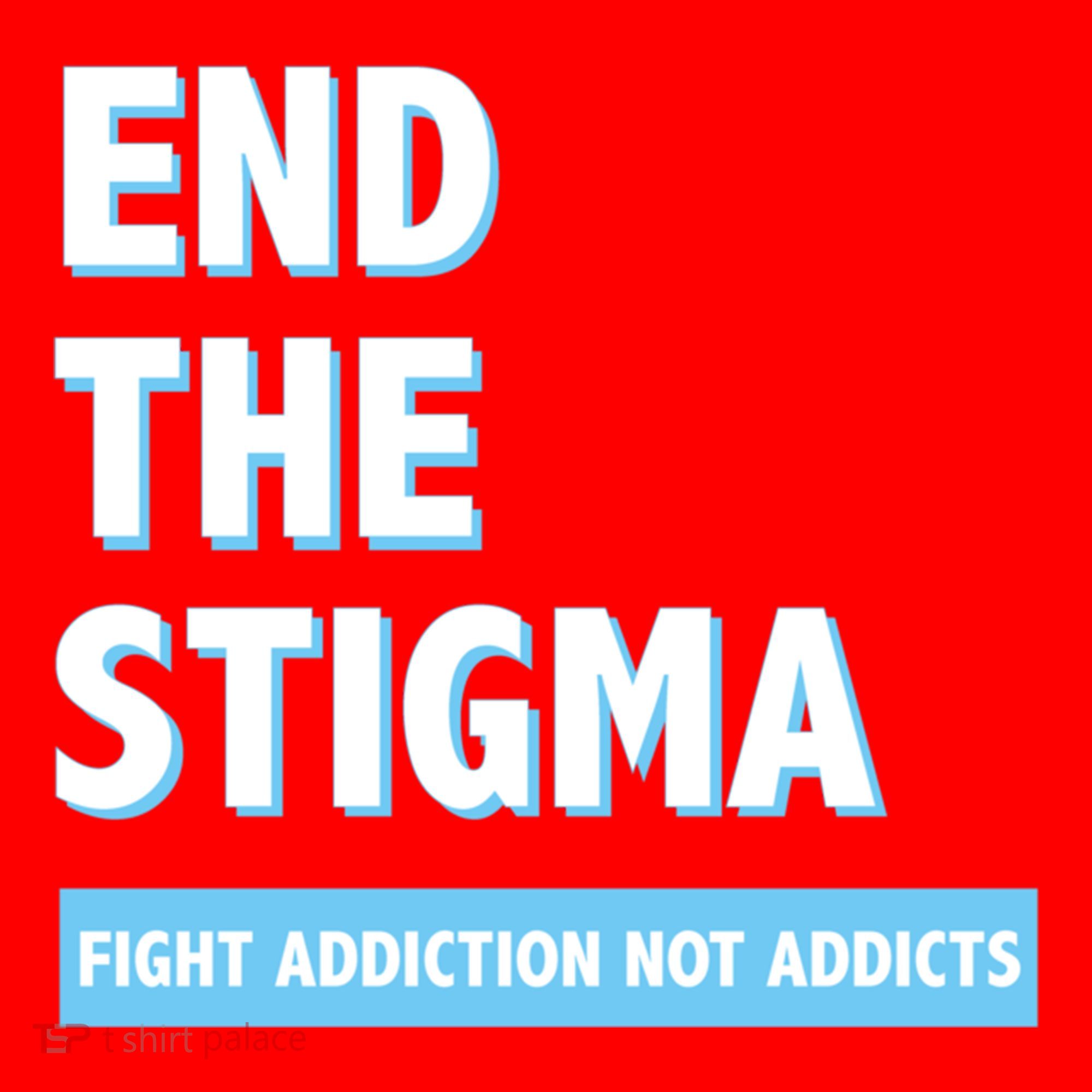 Fight Addiction Not Addicts End The Stigma Awareness Gift Santa Hat