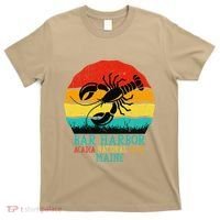 Funny Acadia National Park Bar Harbor Maine Vintage Lobster T-Shirt thumb 0