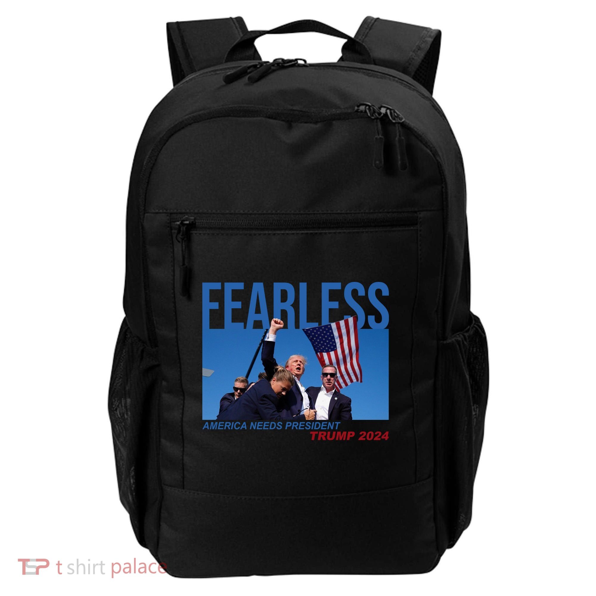 Fearless America Needs President Trump 2024 Backpack