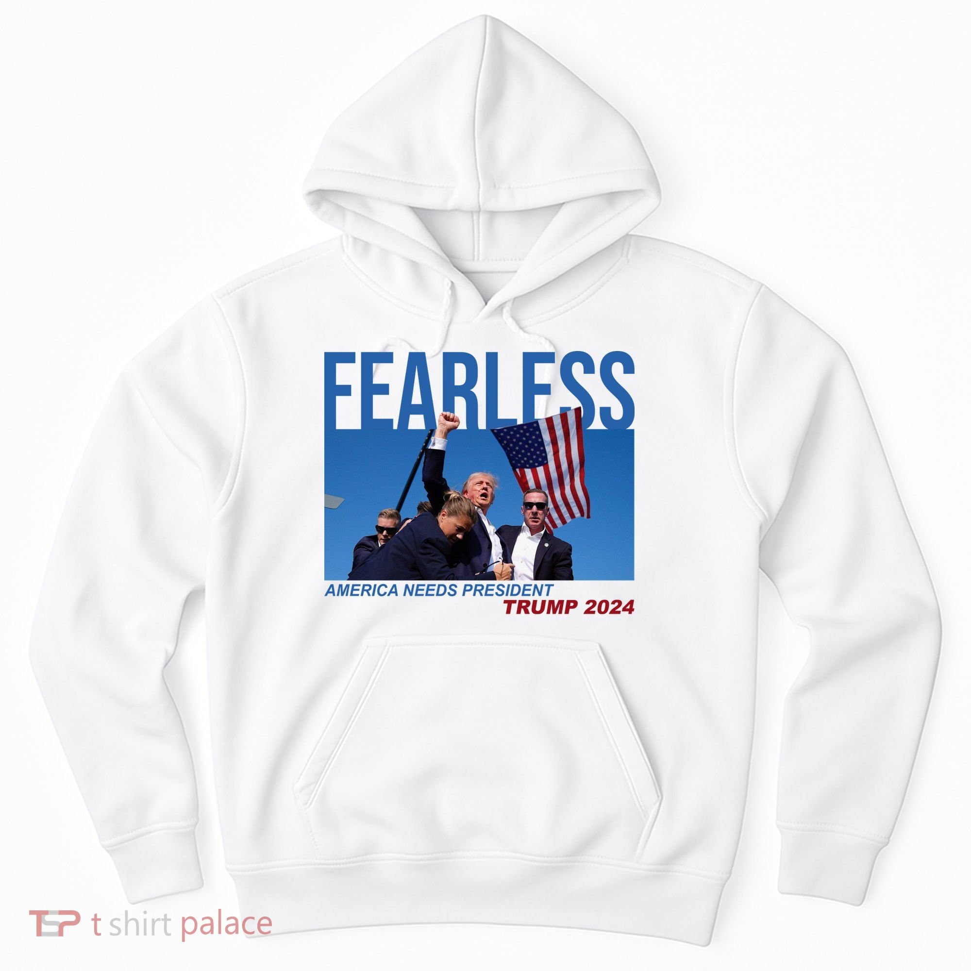 Fearless America Needs President Trump 2024 Hoodie