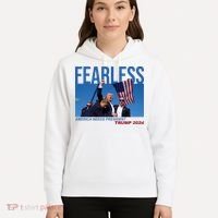 Fearless America Needs President Trump 2024 Hoodie thumb 5