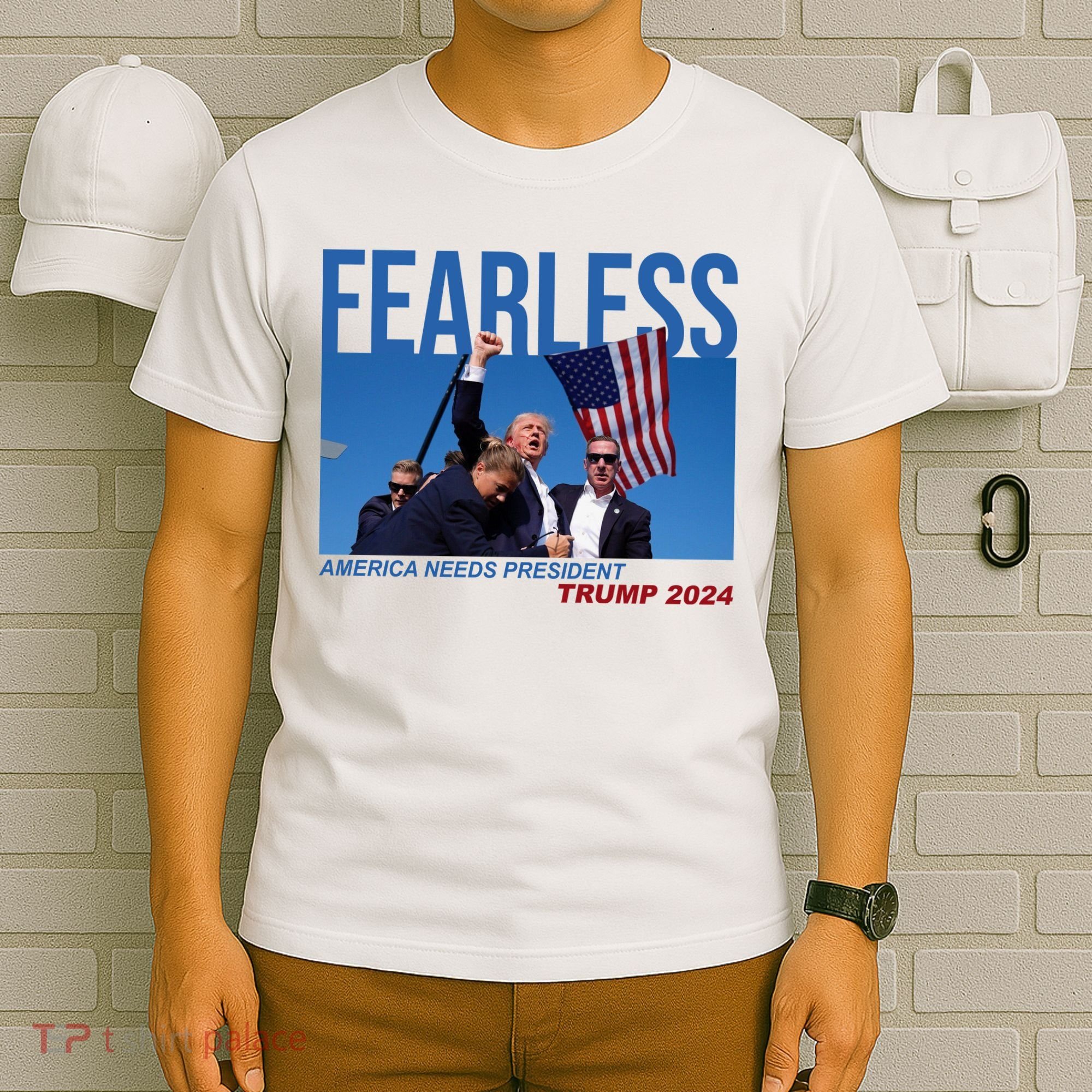 Fearless America Needs President Trump 2024 T-Shirt
