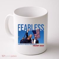 Fearless America Needs President Trump 2024 Coffee Mug thumb 0