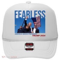 Fearless America Needs President Trump 2024 Hat thumb 0