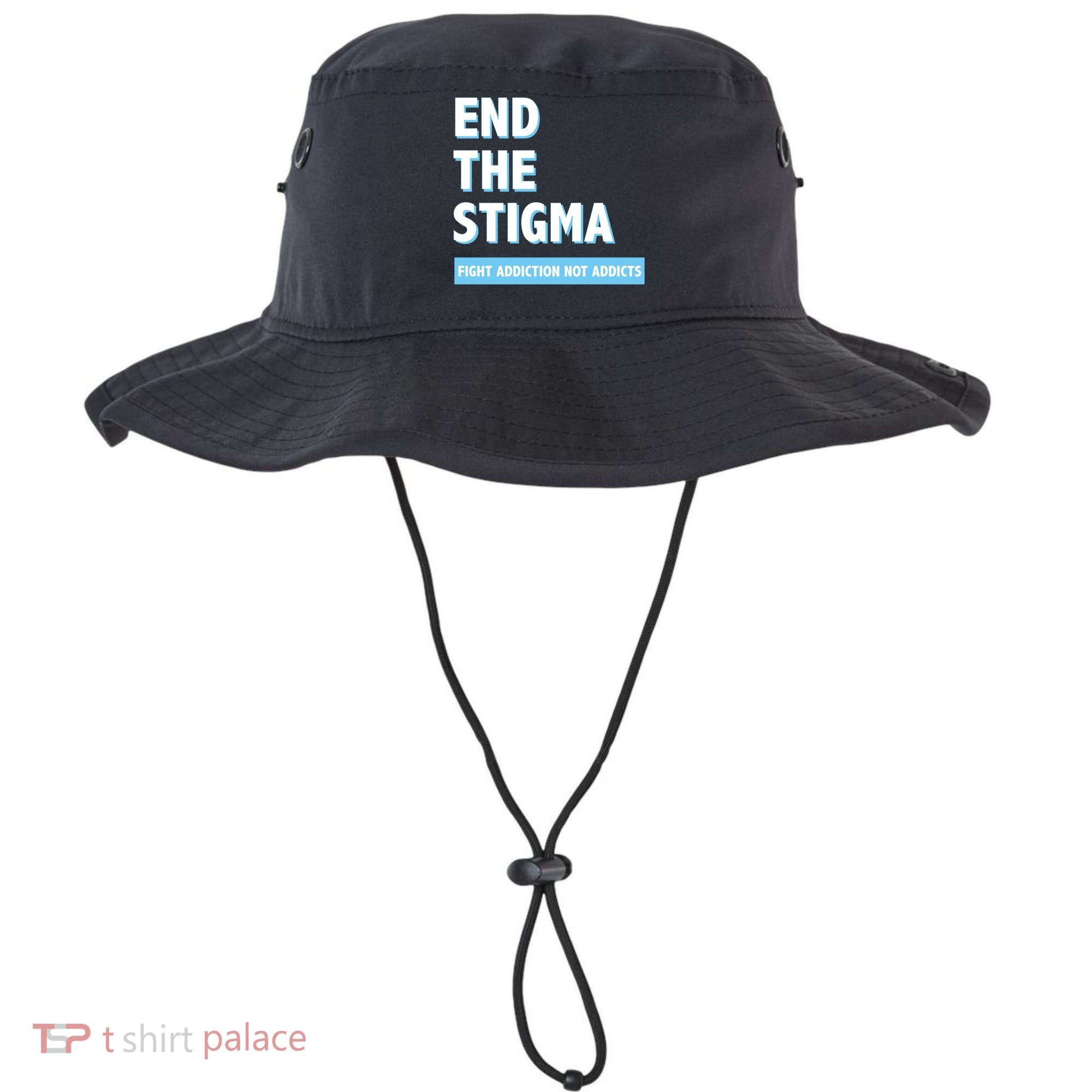 Fight Addiction Not Addicts End The Stigma Awareness Gift Bucket Hat