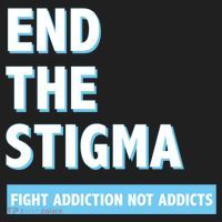 Fight Addiction Not Addicts End The Stigma Awareness Gift Beanie thumb 2