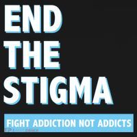 Fight Addiction Not Addicts End The Stigma Awareness Gift Ornament thumb 1