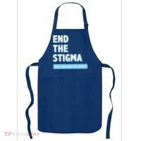 Fight Addiction Not Addicts End The Stigma Awareness Gift Apron thumb 0
