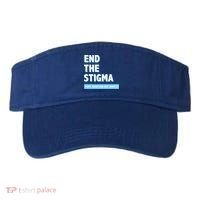 Fight Addiction Not Addicts End The Stigma Awareness Gift Visor thumb 0