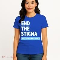 Fight Addiction Not Addicts End The Stigma Awareness Gift Women's T-Shirt thumb 4
