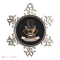 Fancy Trashy Classy Raccoon Ornament thumb 0