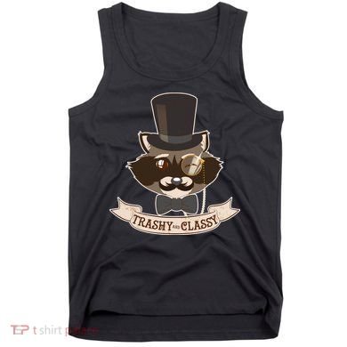 Fancy Trashy Classy Raccoon Tank Top