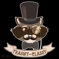 Fancy Trashy Classy Raccoon Visor thumb 3