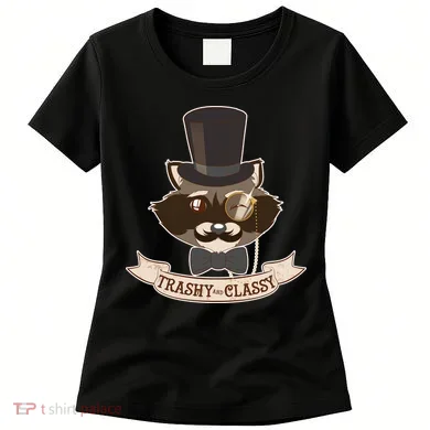 Fancy Trashy Classy Raccoon Women's T-Shirt
