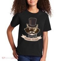 Fancy Trashy Classy Raccoon Kids T-Shirt thumb 2