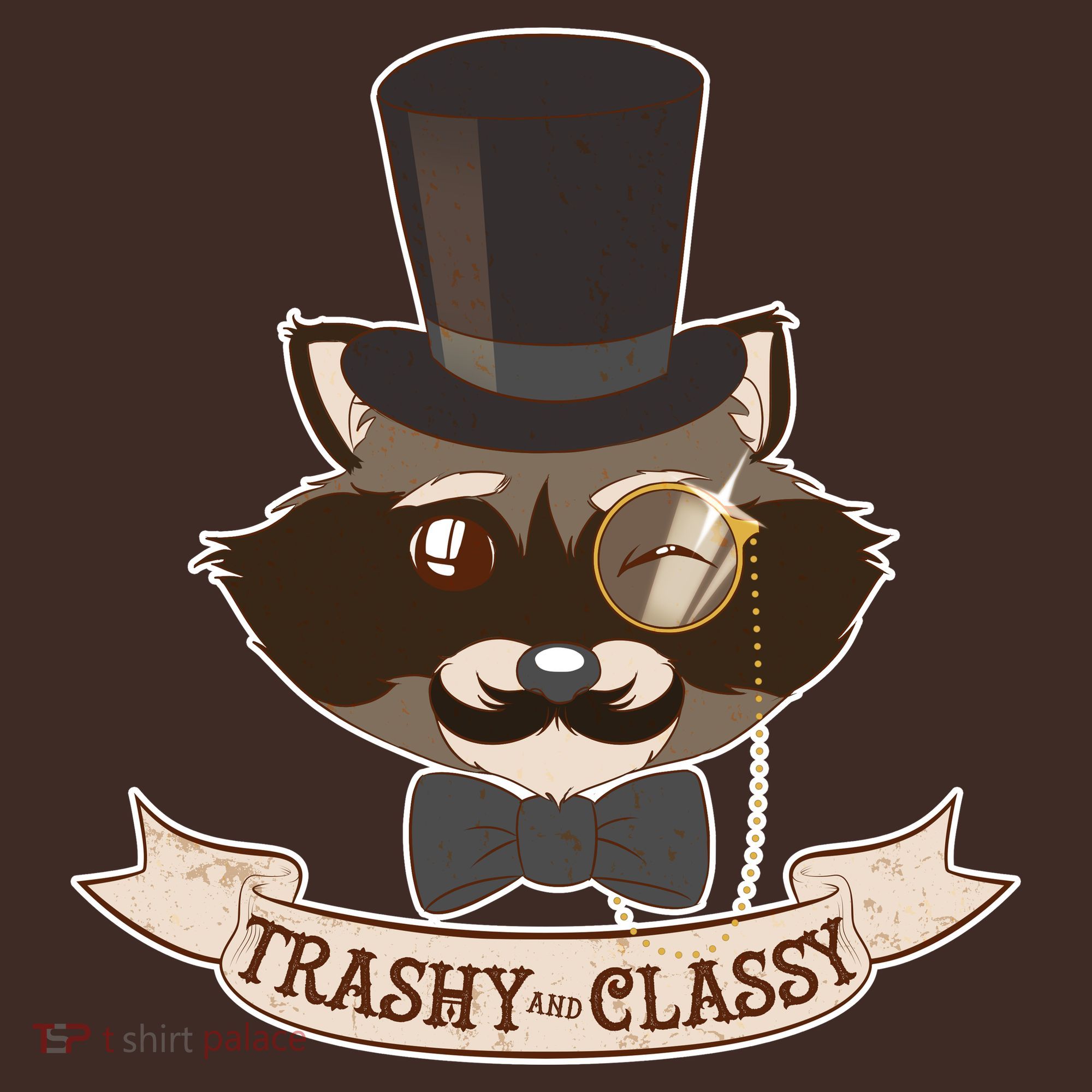 Fancy Trashy Classy Raccoon Apron