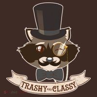 Fancy Trashy Classy Raccoon Beanie thumb 2