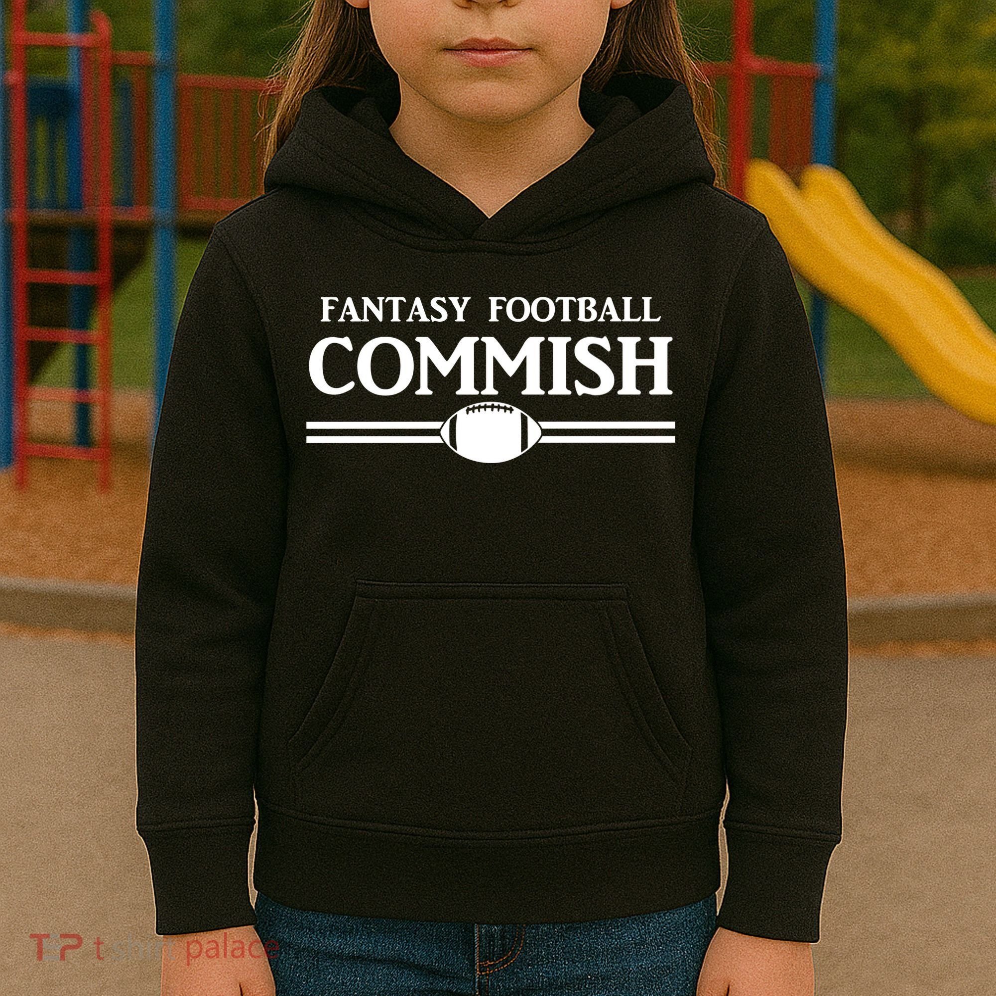 Fantasy Football Commish Kids Hoodie