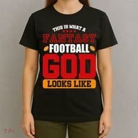 Fantasy Football God T-Shirt thumb 4