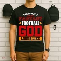 Fantasy Football God T-Shirt thumb 6