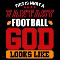Fantasy Football God Mousepad thumb 1