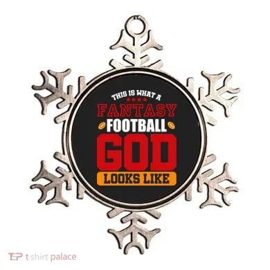 Fantasy Football God Ornament