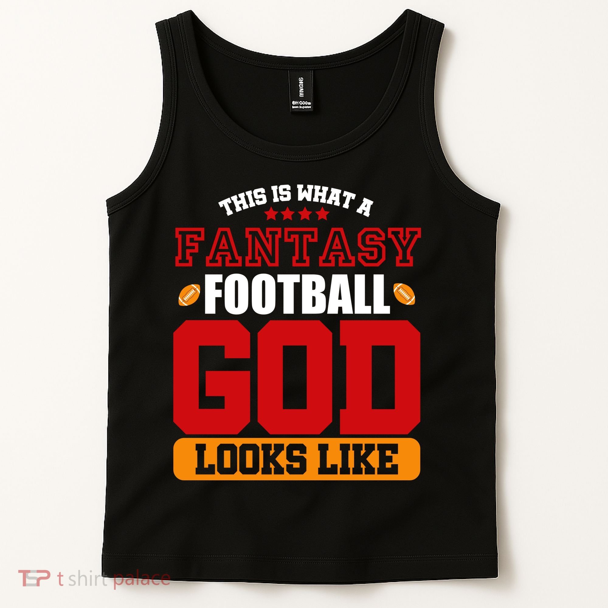 Fantasy Football God Tank Top