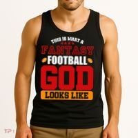 Fantasy Football God Tank Top thumb 3