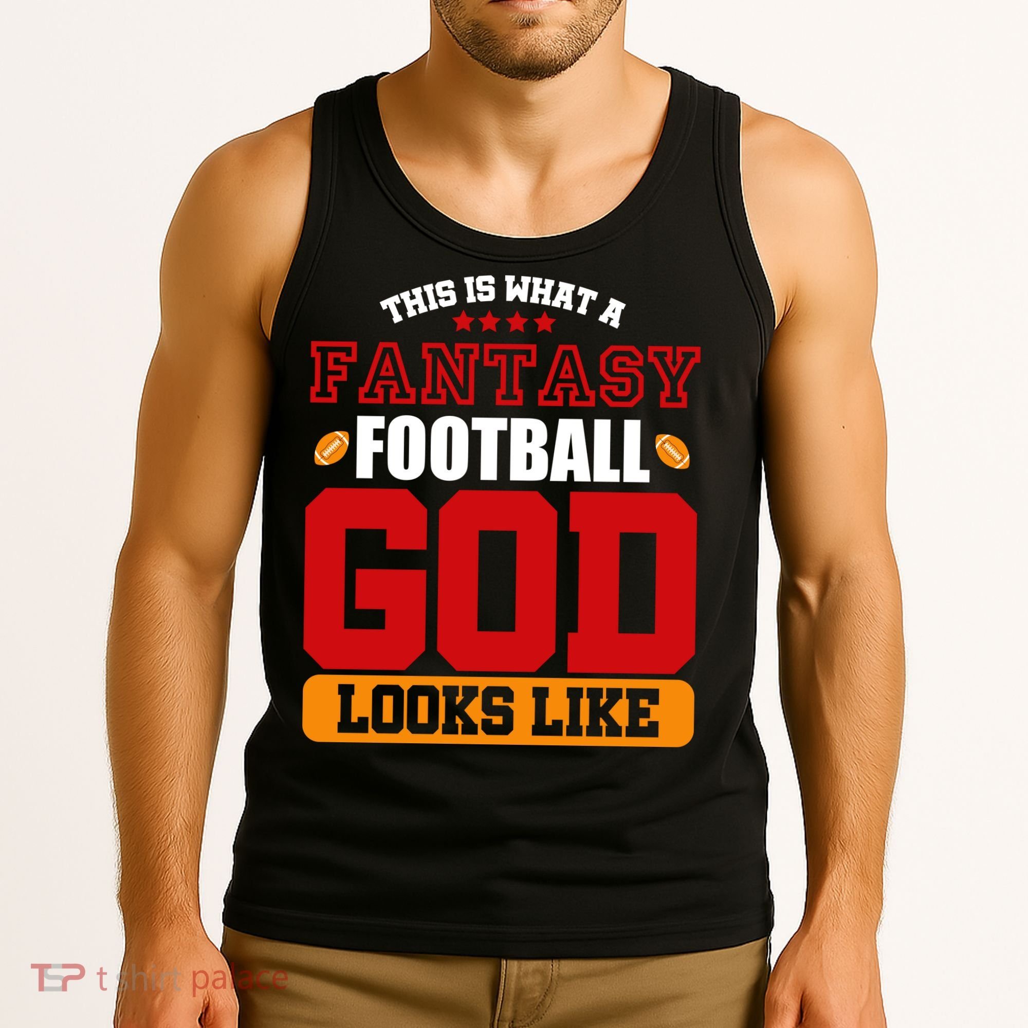 Fantasy Football God Tank Top
