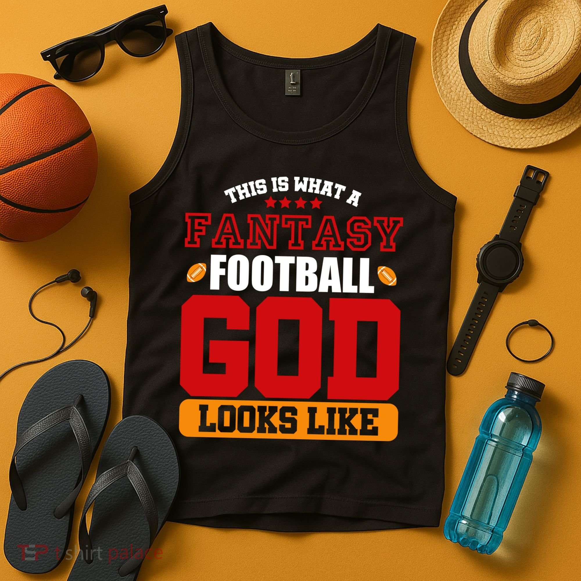 Fantasy Football God Tank Top