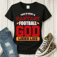 Fantasy Football God Women's T-Shirt thumb 3