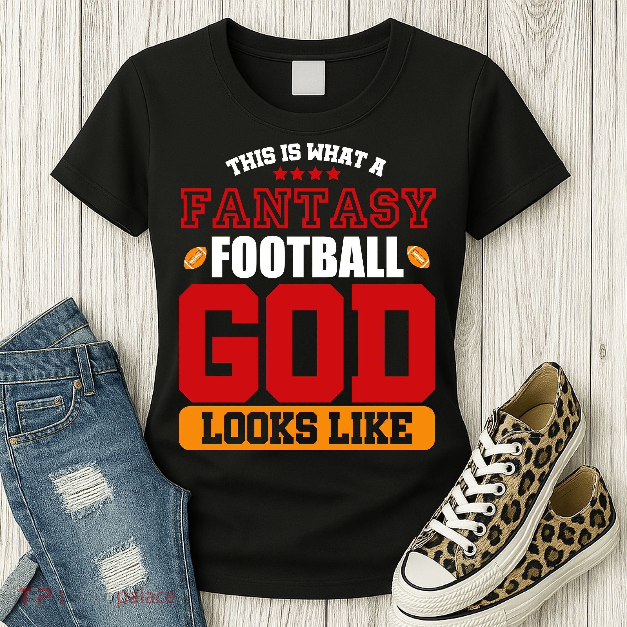 Fantasy Football God Women's T-Shirt