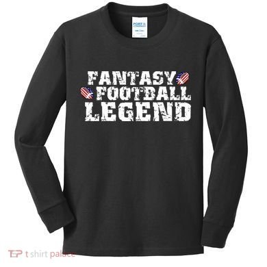 Fantasy Football Legend Kids Long Sleeve Shirt
