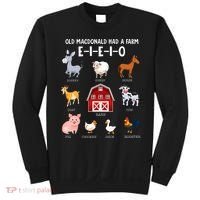 Farm Animals Old MacDonald Had A Farm EIEIO Sweatshirt thumb 0