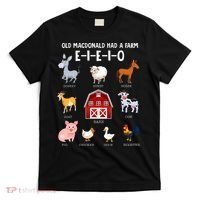Farm Animals Old MacDonald Had A Farm EIEIO T-Shirt thumb 0