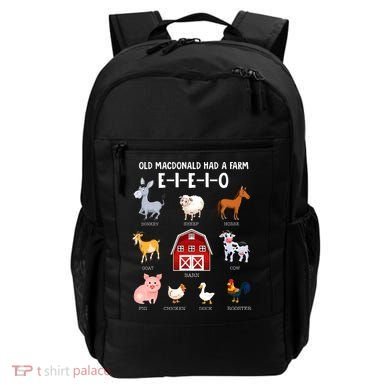 Farm Animals Old MacDonald Had A Farm EIEIO Backpack