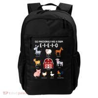 Farm Animals Old MacDonald Had A Farm EIEIO Backpack thumb 0