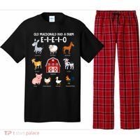 Farm Animals Old MacDonald Had A Farm EIEIO Pajama Set thumb 0