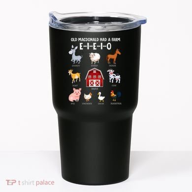 Farm Animals Old MacDonald Had A Farm EIEIO Tumbler