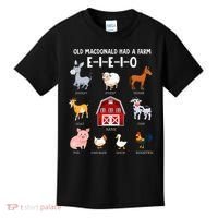 Farm Animals Old MacDonald Had A Farm EIEIO Kids T-Shirt thumb 0