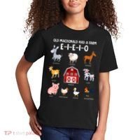 Farm Animals Old MacDonald Had A Farm EIEIO Kids T-Shirt thumb 2
