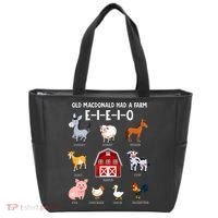 Farm Animals Old MacDonald Had A Farm EIEIO Tote Bag thumb 0